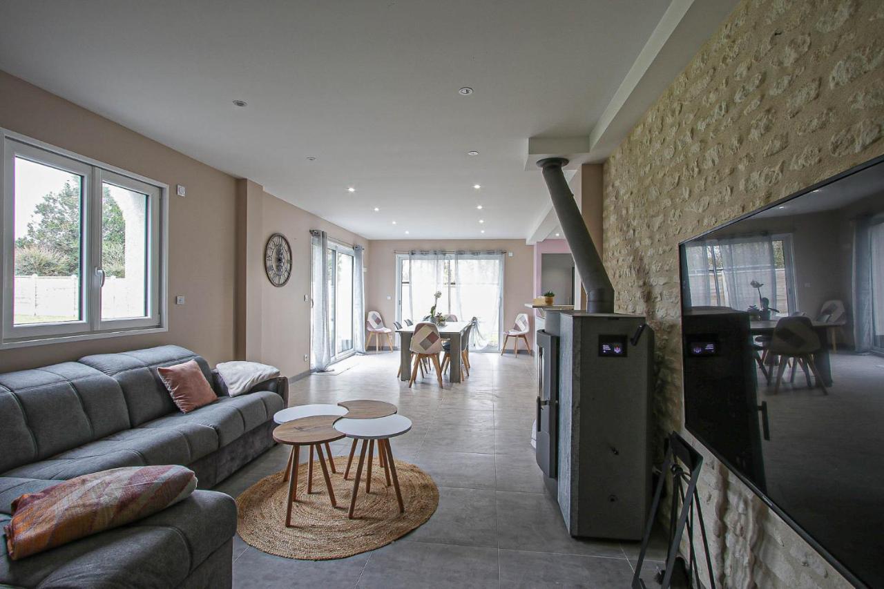Kokana Modern Holiday Home Englesqueville-la-Percée Kültér fotó